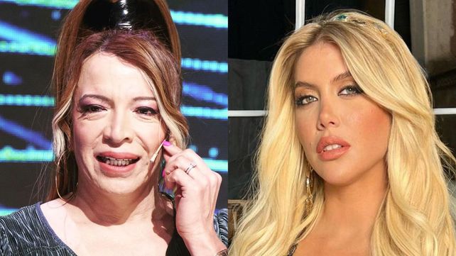 Picante ida y vuelta entre Lizy Tagliani y Wanda Nara