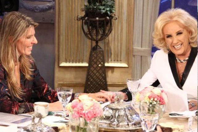 Entretelones detrás de cámara de la cena de Arroyo Salgado con Mirtha