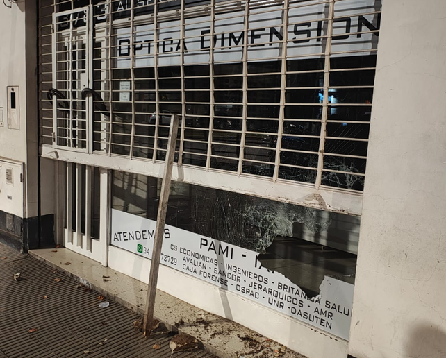 Robo en Bella Vista. La óptica ubicada en Presidente Perón al 3700
