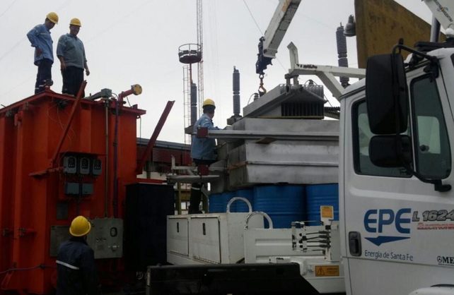 La temperatura superó los 40ºC y parte de la ciudad quedó sin luz