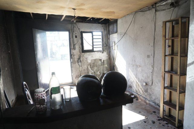 La vivienda de Bacle al 6500 estaba deshabitada después del crimen.