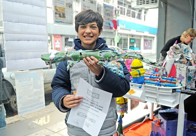 Franco Ferrante se ganó una orden de compra de Toys Park.