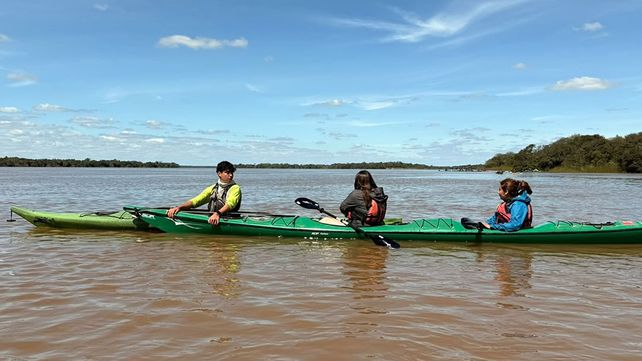 La prueba piloto de campamento y educación ambiental se concretó en el Parque Natural Islas y Canales Verdes del río Uruguay
