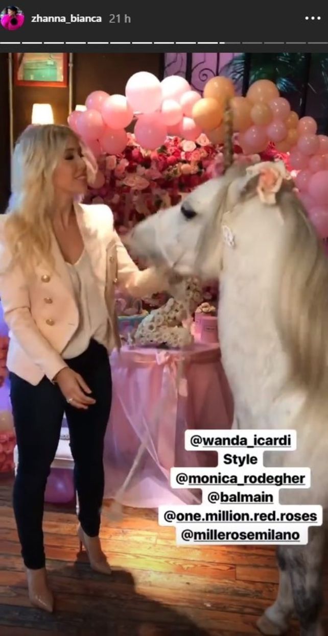 El polémico festejo de cumpleaños de la hija de Wanda Nara y Mauro Icardi: los destrozaron en las redes