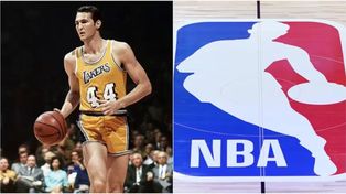 West jugó 14 temporadas (1960-1974) para los Lakers y se convirtió en un icono inolvidable de la franquicia angelina.
