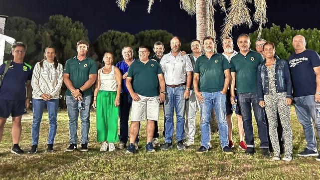 Las nuevas autoridades de Tilcara. Sergio Bruzzoni es el nuevo presidente.