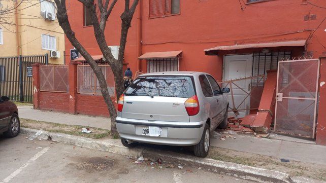 El siniestro en barrio Las Flores