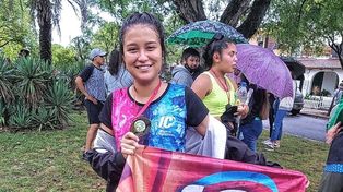 Trasplantada de corazón y pulmones corrió su primera maratón