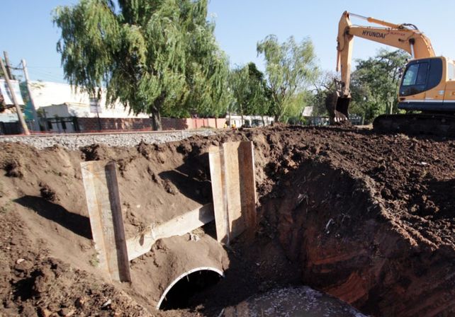 Se licita la primera etapa del desagüe Larrea