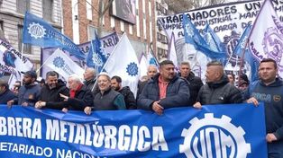 UOM Rosario se suma al plan de lucha nacional.