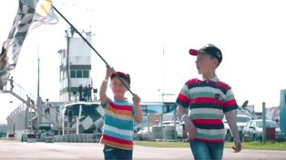 Faustino y Emiliano, de 5 y 8 años cumplieron su sueño.&nbsp;