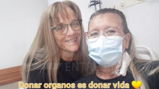 Su prima le donó un riñon y juntas iniciaron una campaña de concientización