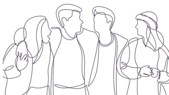 Amistad, tragos y debates: presentan un original fanzine en el Pasaje Pan