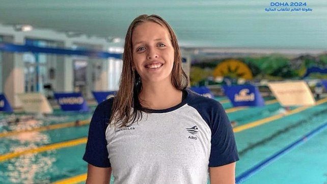 La santafesina Candela Giordanino ocupó el puesto 33 en el Mundial de Doha.