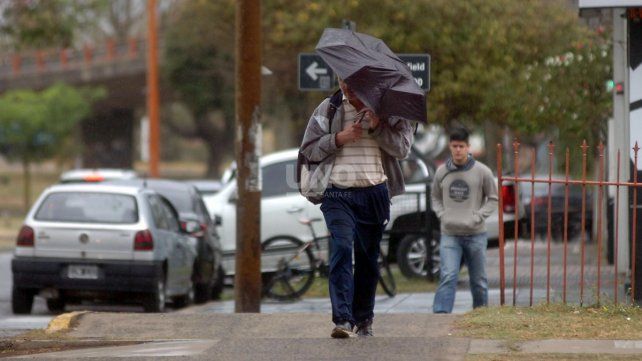 Sigue vigente un alerta por lluvias intensas para este jueves en la ciudad de Santa Fe