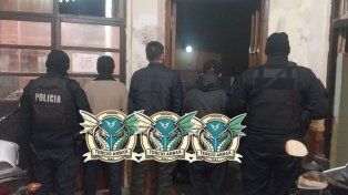 Tres detenidos tras una persecución policial por el robo de un remisero en Sargento Cabral