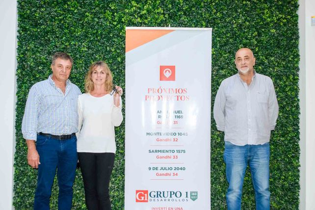 Juan Carlos Buzzini, Norma Baiocco y José Luis Gimitrini