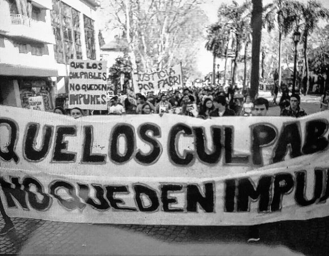 El reclamo. En las últimas marchas en Rosario la Justicia siempre quedó en la mira de los ciudadanos.