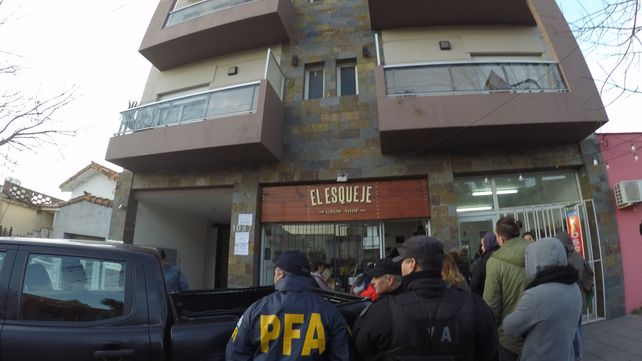 La policía federal realizó el operativo durante unas cincos horas.&nbsp;