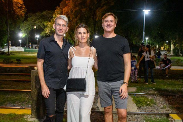 Nicolás Ambort, Muni González y Estéban Lattuca