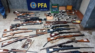 Las armas fueron secuestradas a fines de octubre de 2024 en múltiples allanamientos.&nbsp;