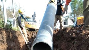 Colector Cloacal Sudeste: ejecutan redes y la planta elevadora en la zona este