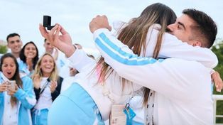 Juegos Olímpicos: la propuesta de casamiento de un gladiador a una leona