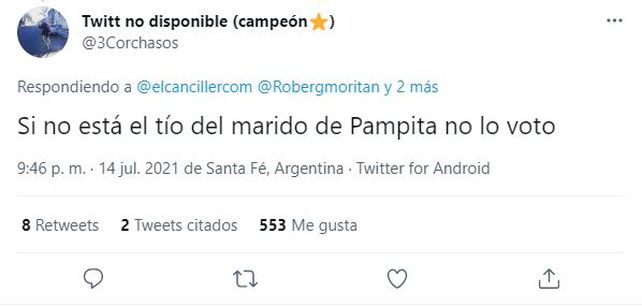 De los creadores de el tío del marido de Pampita, llega el marido de Pampita