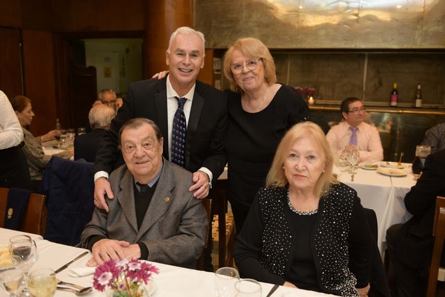 Sergio Hiskin, Rogelio Biasi, Esther Tell y  Margarita Sarubbi