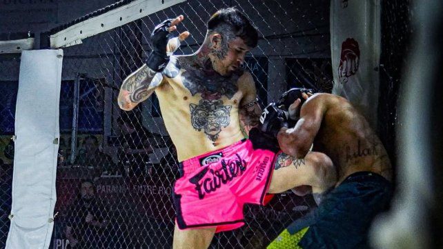 Alan Rollero noqueó en la pelea principal del KO Al Límite.