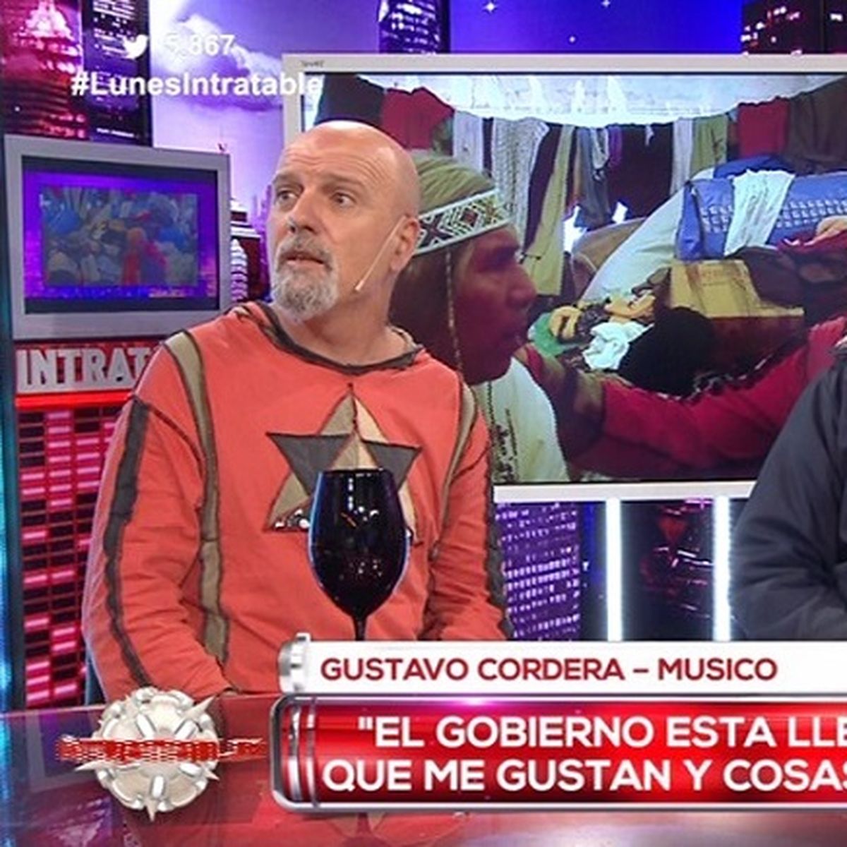 Gustavo Cordera dejó mudos a los panelistas de Intratables