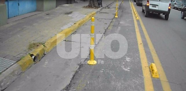 Día de furia en la bicisenda de Ituzaingó