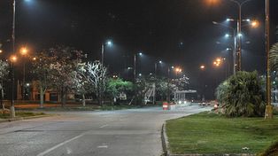 La obra del Metrofé comienza a mostrar la nueva iluminación LED
