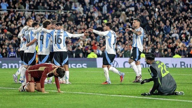 El minuto a minuto del partido entre Argentina y Venezuela El minuto a minuto del partido entre Argentina y Venezuela