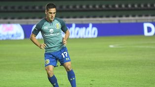 Sangiovani fue titular en el ensayo futbolístico. Reemplazó a Ojeda por decisión del Kily González.