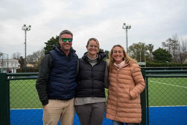 Sebastián Tablada, Ivana Kleinsorge y Ana Montalbetti