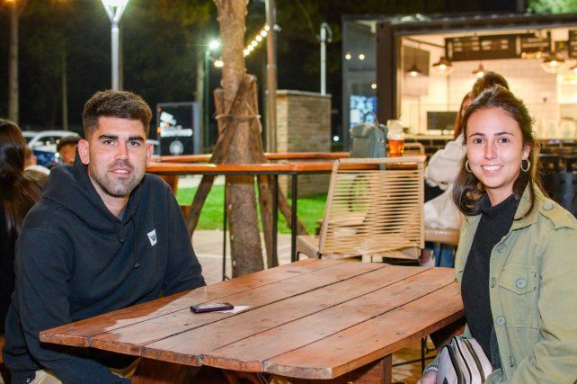Lisandro Battaini y Evelyn Gorosito