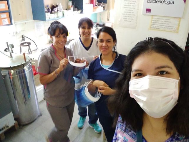 Donaciones. Est&aacute;n destinadas a personal de salud.