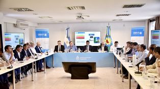 Bahillo acompañó al ministro Massa en la reunión del viernes con la Mesa de Enlace.