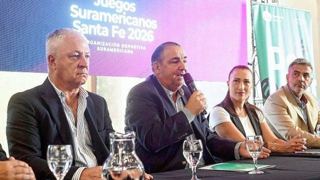 El intendente Poletti presentó el Comité Organizador local de los Juegos Sudamericanos.