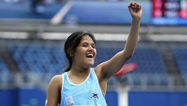 Yanina Martínez hizo su debut en los Juegos Paralímpicos de París 2024 en la prueba de 100 metros T36