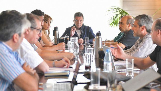 Sergio Massa reunió al equipo económico que se encargará de la transición&nbsp;