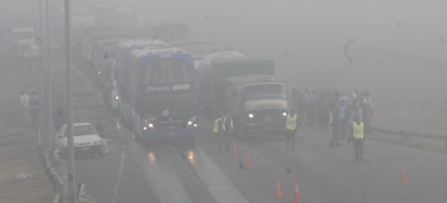 La niebla oblig&oacute; a cerrar rutas de todo el pa&iacute;s y debieron lanzar un alerta vial