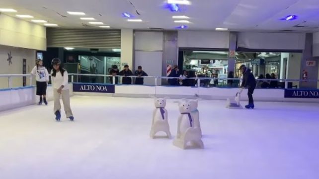 Rosario tendrá nuevamente una pista de patinaje sobre hielo.