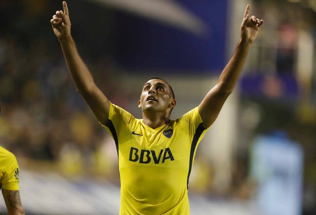 Buen presente. Wanchope viene de marcar su primer doblete en Boca.