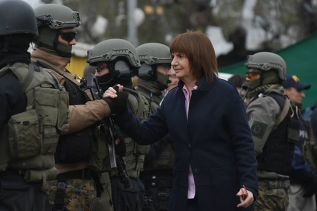 patricia bullrich. La ministra de Seguridad