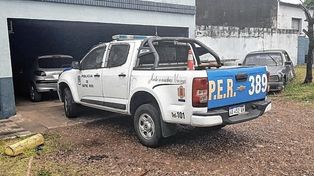 La policía de Comisaría Segunda intervino y detuvo al empleado del mecánico herido.