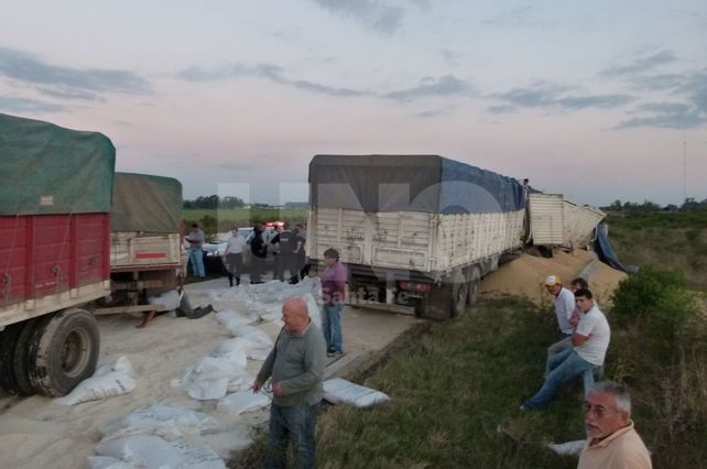 Murió un camionero en un choque en la circunvalación