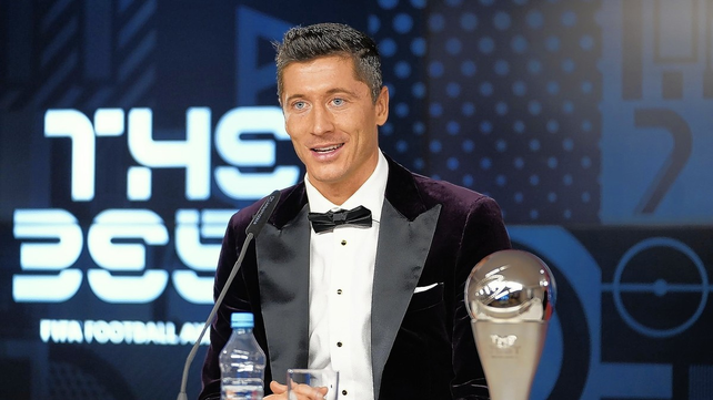 Robert Lewandowski le arrebató el The Best a Lionel Messi
