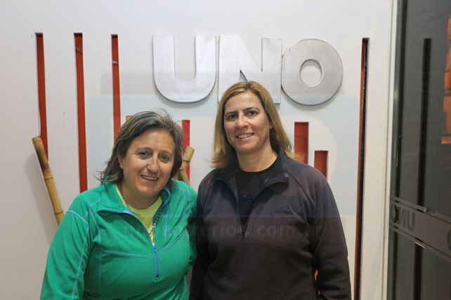 Las profesoras Soledad Serra y Mariela Alegre estuvieron en la redacción de Diario Uno